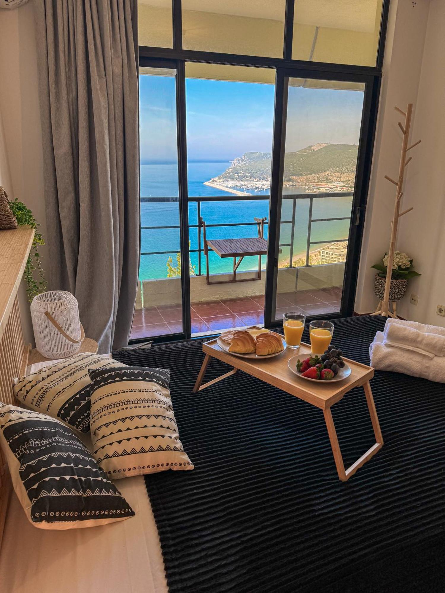 Apartament Penthouse Ocean View Sesimbra - Parking @Center Zewnętrze zdjęcie